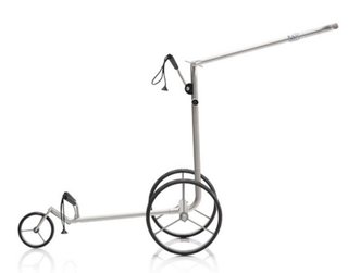 JuCad drive SL Titan Travel eX 3.0 electric trolley, titanium