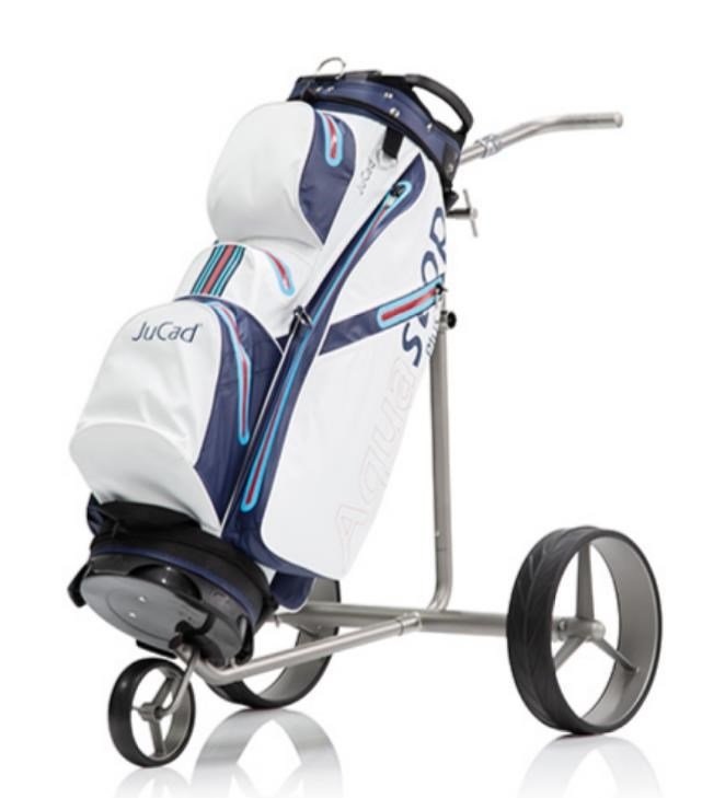 JuCad drive SL Titan Travel eX 3.0 electric trolley, titanium