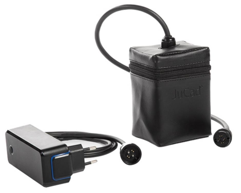 JuCad drive SL Titan Travel eX 3.0 electric trolley, titanium
