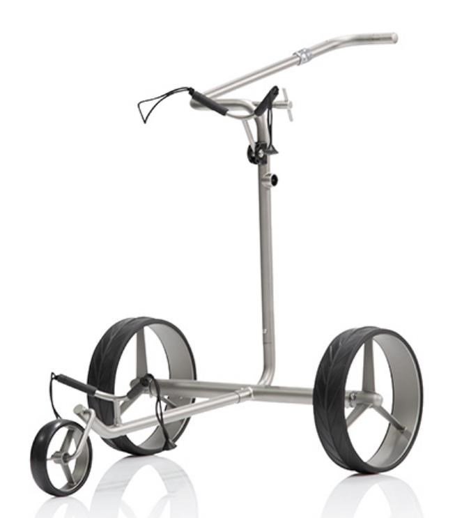 JuCad drive SL Titan Travel 3.0 electric trolley, titanium