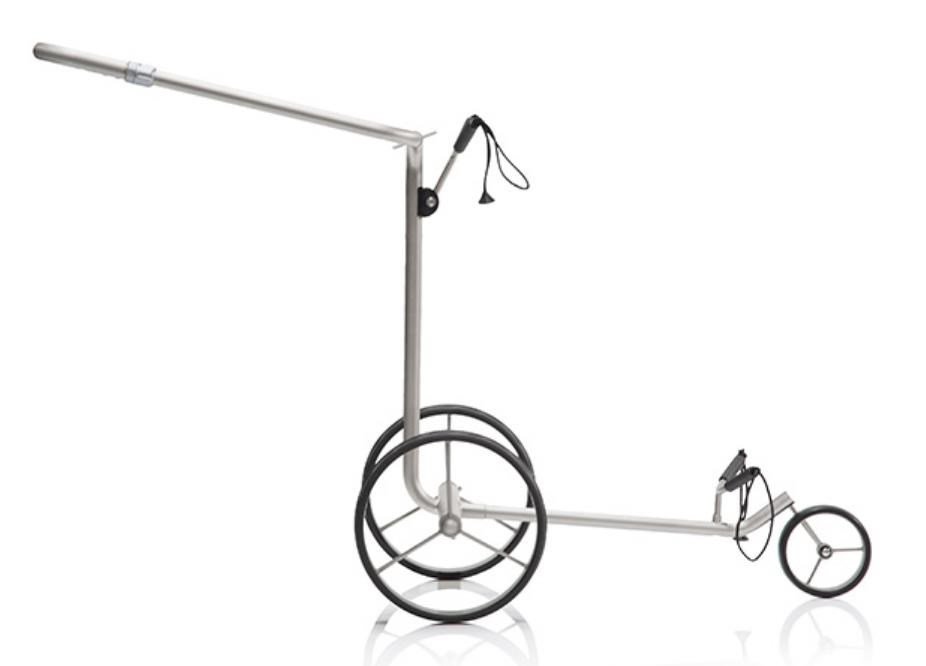 JuCad drive SL Titan Travel 3.0 electric trolley, titanium