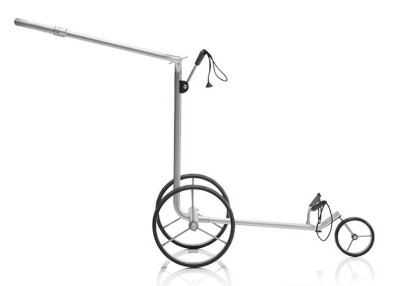 JuCad drive SL Titan Travel 3.0 electric trolley, titanium