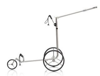JuCad drive SL Titan Travel 3.0 electric trolley, titanium