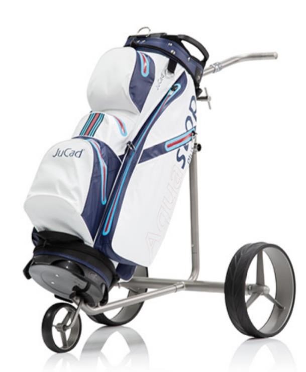 JuCad drive SL Titan Travel 3.0 electric trolley, titanium