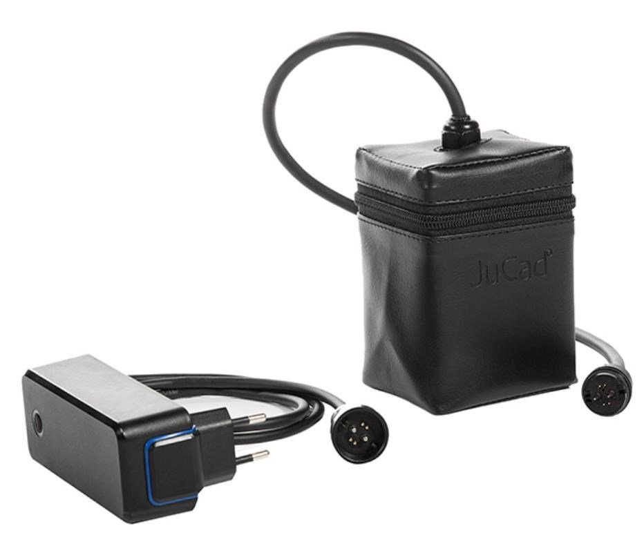 JuCad drive SL Titan Travel 3.0 electric trolley, titanium
