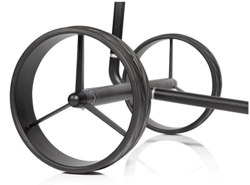 JuCad Carbon Travel Nero SV 3.0 electric trolley, black