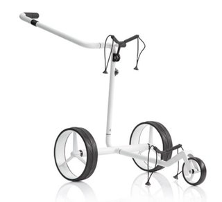 JuCad Carbon Travel Bianco SV 3.0 electric trolley, white