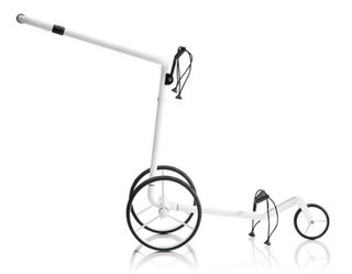 JuCad Carbon Travel Bianco SV 3.0 electric trolley, white