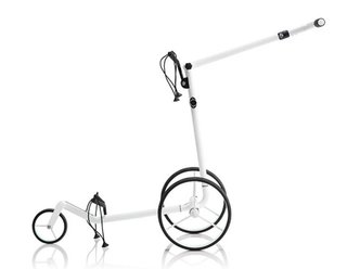 JuCad Carbon Travel Bianco SV 3.0 electric trolley, white