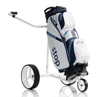 JuCad Carbon Travel Bianco SV 3.0 electric trolley, white