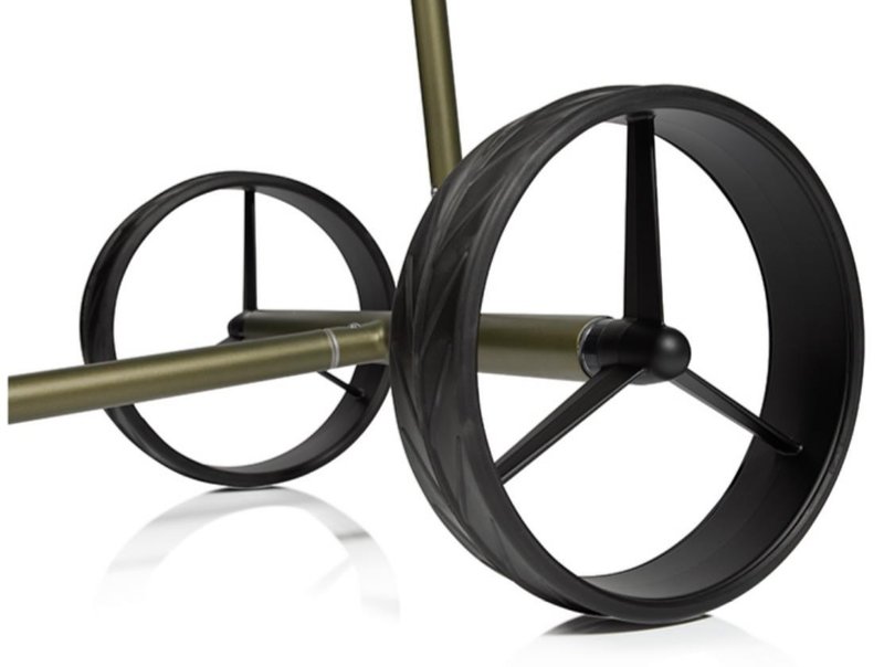 JuCad Carbon Travel Verde Black 3.0 electric trolley, verde black