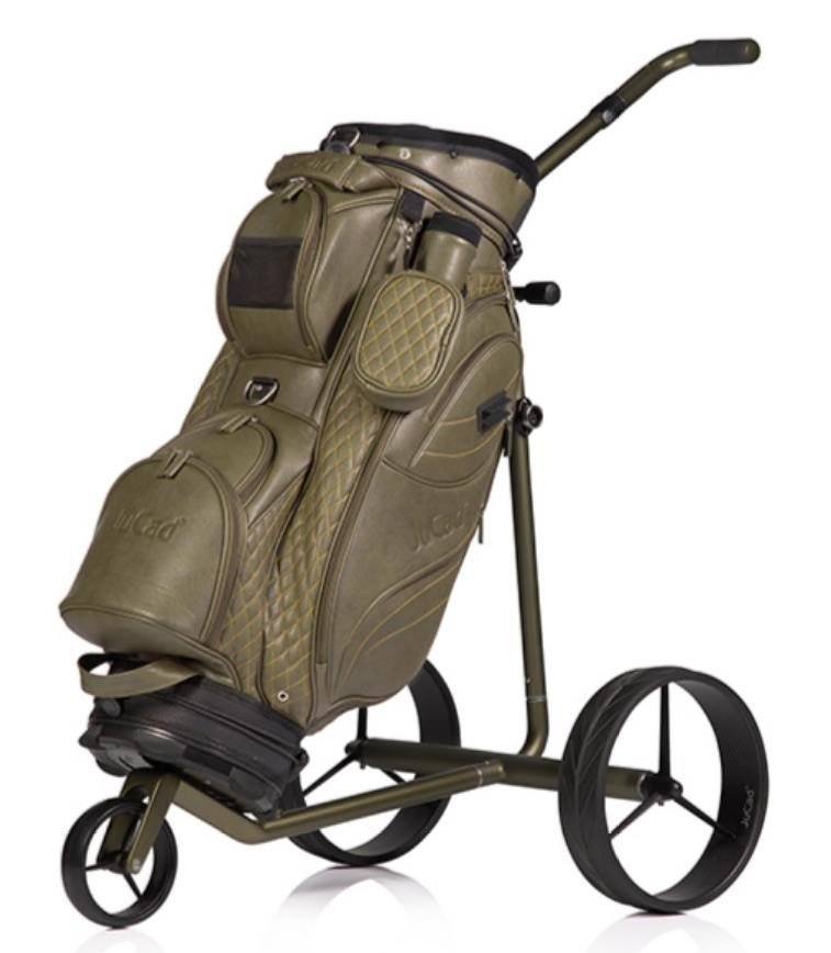 JuCad Carbon Travel Verde Black 3.0 electric trolley, verde black