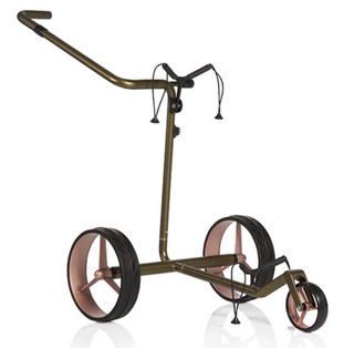 JuCad Carbon Travel Verde Rosé 3.0 electric trolley, rose