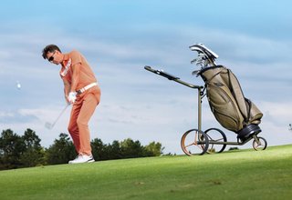 JuCad Carbon Travel Verde Rosé 3.0 electric trolley, rose