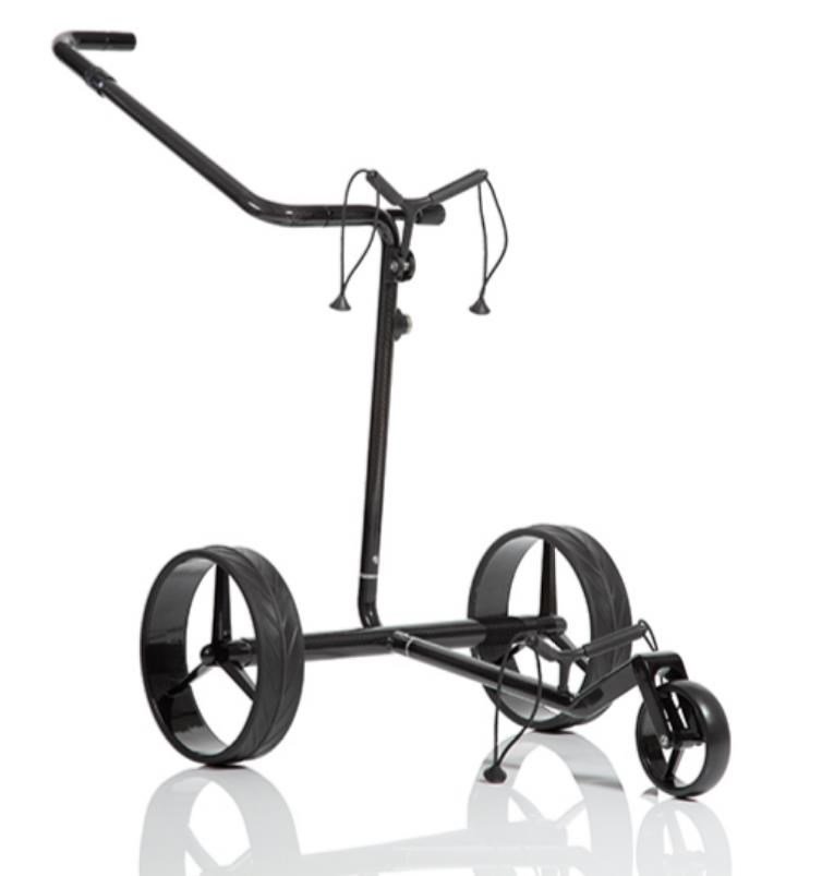 JuCad Carbon Travel 3.0 electric trolley, black