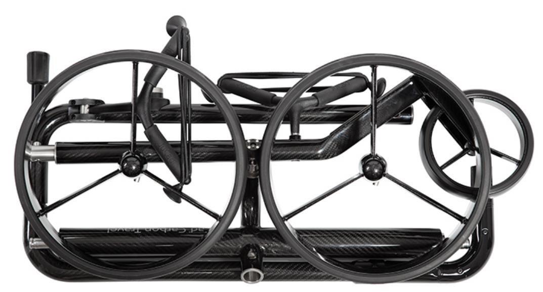 JuCad Carbon Travel 3.0 electric trolley, black