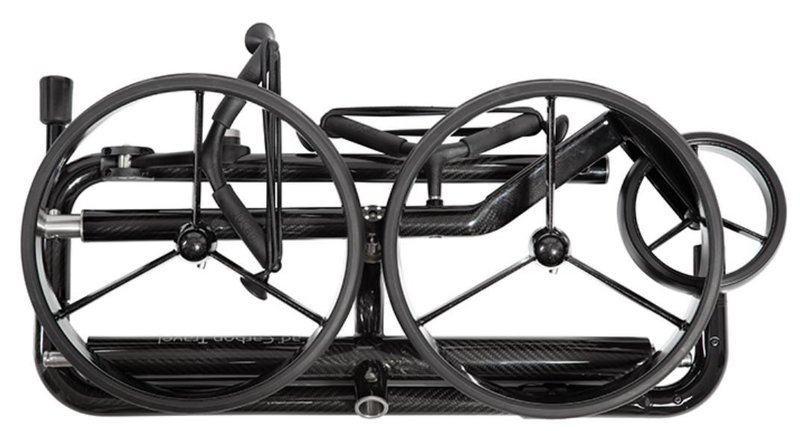 JuCad Carbon Travel 3.0 electric trolley, black