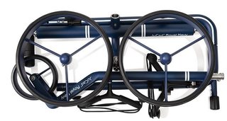 JuCad Carbon Travel Royal Navy 3.0 electric trolley, blue
