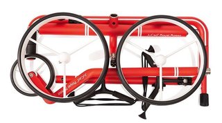 JuCad Carbon Travel Royal Rosso 3.0 electric trolley, red