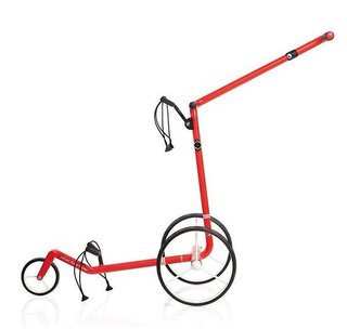 JuCad Carbon Travel Royal Rosso 3.0 electric trolley, red