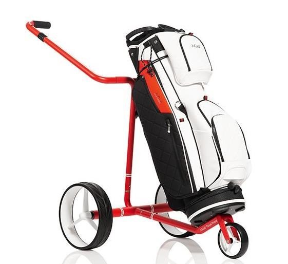 JuCad Carbon Travel Royal Rosso 3.0 electric trolley, red