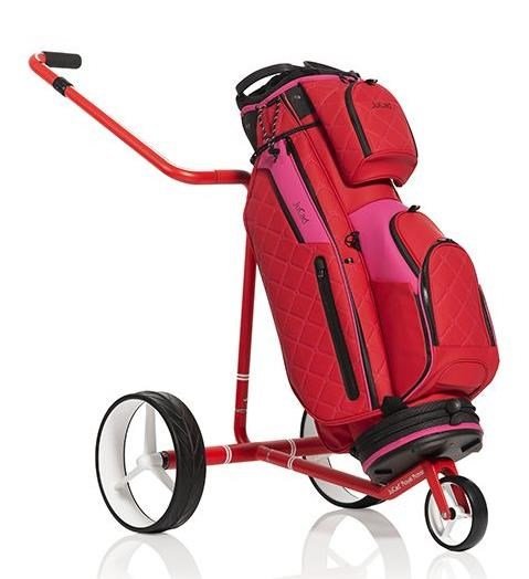 JuCad Carbon Travel Royal Rosso 3.0 electric trolley, red