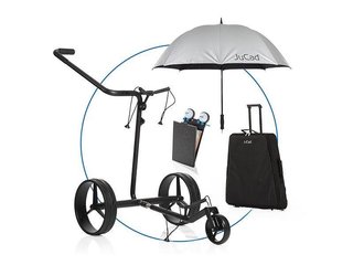 JuCad Carbon drive Classic 3.0 electric trolley, black