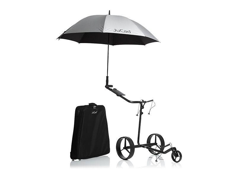 JuCad Carbon drive Classic 3.0 electric trolley, black
