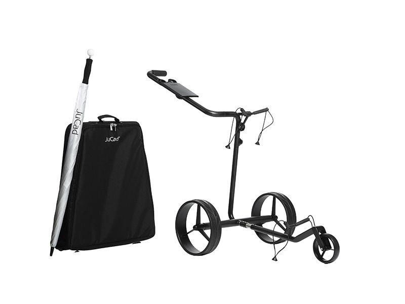 JuCad Carbon drive Classic 3.0 electric trolley, black