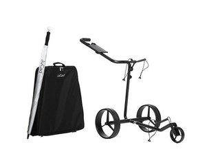 JuCad Carbon drive Classic 3.0 electric trolley, black