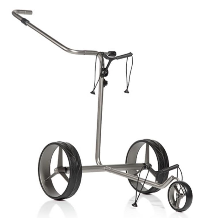 JuCad drive Stainless Steel 3.0 electric trolley, silver