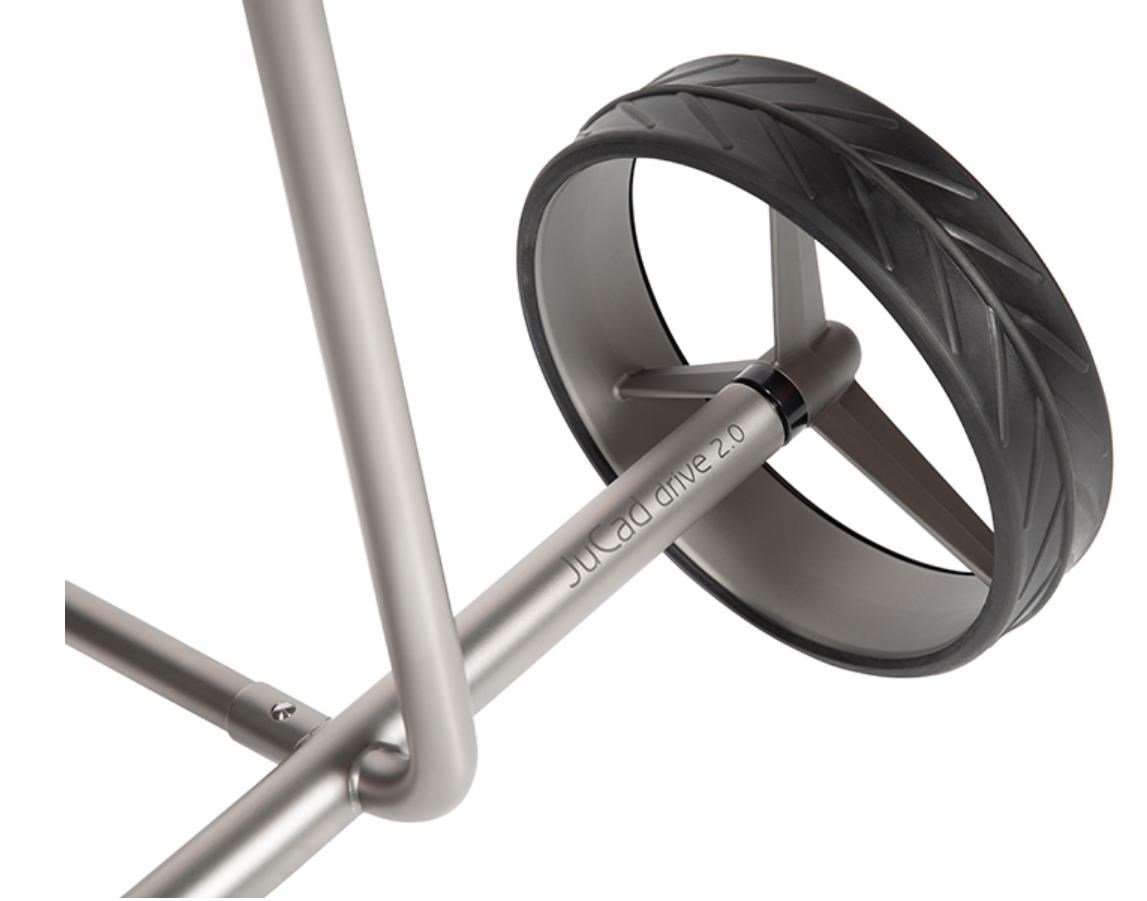 JuCad drive Stainless Steel 3.0 electric trolley, silver