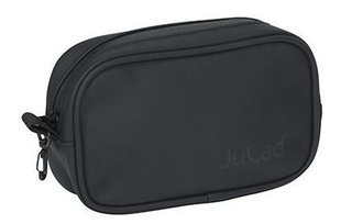 JuCad JuCad golf bag clip-on bag, leather design bag, black