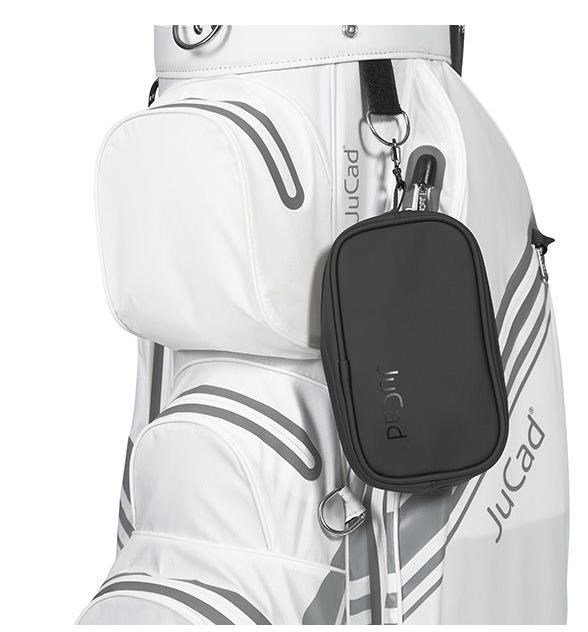 JuCad JuCad golf bag clip-on bag, leather design bag, black