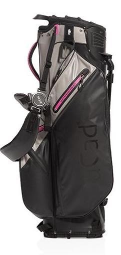 JuCad Bag 3in1 Pro Dry cart bag, black/grey/pink