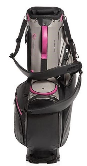 JuCad Bag 3in1 Pro Dry cart bag, black/grey/pink