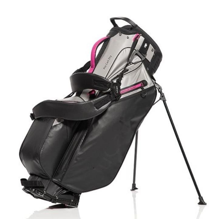 JuCad Bag 3in1 Pro Dry cart bag, black/grey/pink