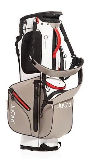 JuCad Bag 3in1 Pro Dry cart bag, white/grey/red