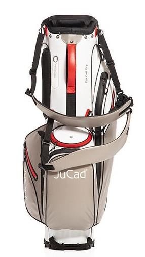 JuCad Bag 3in1 Pro Dry cart bag, white/grey/red