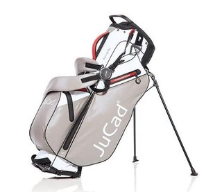 JuCad Bag 3in1 Pro Dry cart bag, white/grey/red