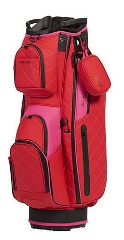 JuCad First Class cart bag, red/pink