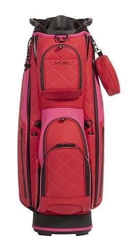JuCad First Class cart bag, red/pink