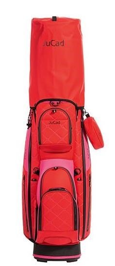 JuCad First Class cart bag, red/pink
