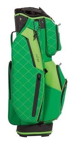 JuCad First Class cart bag, green/bright green