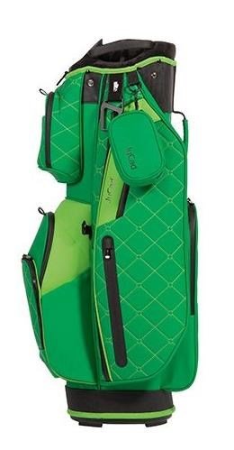 JuCad First Class cart bag, green/bright green
