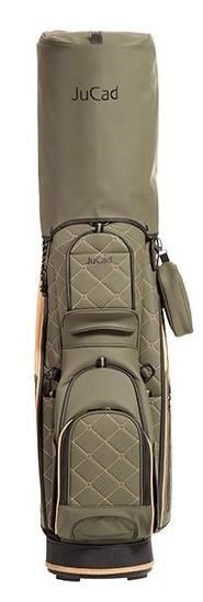 JuCad First Class cart bag, dark green/beige
