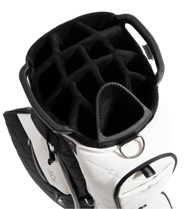 JuCad First Class cart bag, dark green/beige