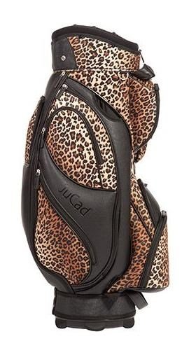JuCad Style cart bag, black/leopard