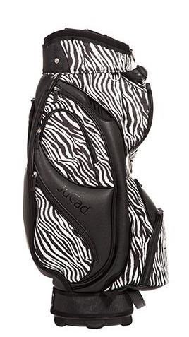 JuCad Style cart bag, black/zebra