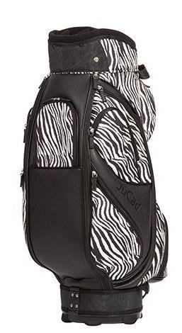 JuCad Style cart bag, black/zebra